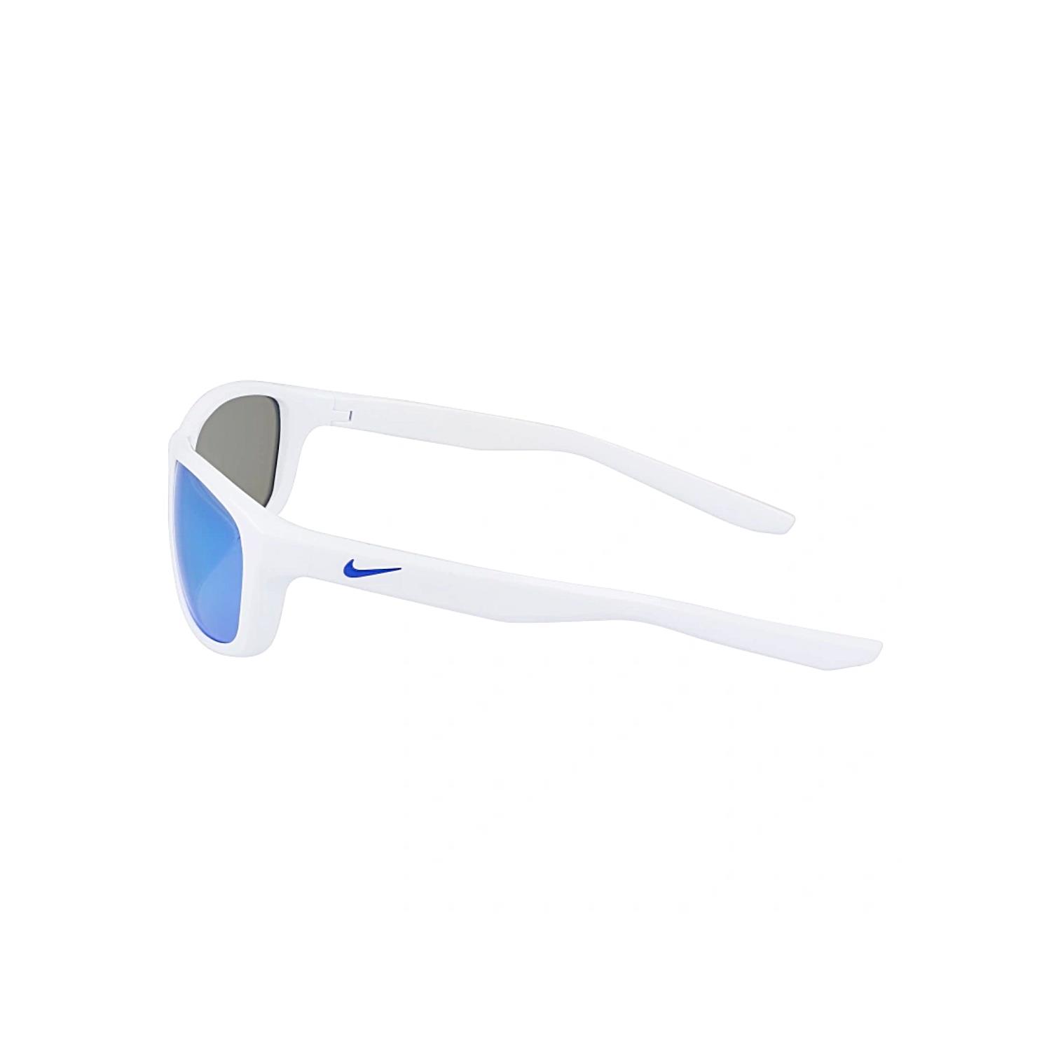 Nike Lynk M FD 1817 100 57 Outdoor Mavi Aynalı Beyaz Güneş Gözlüğü