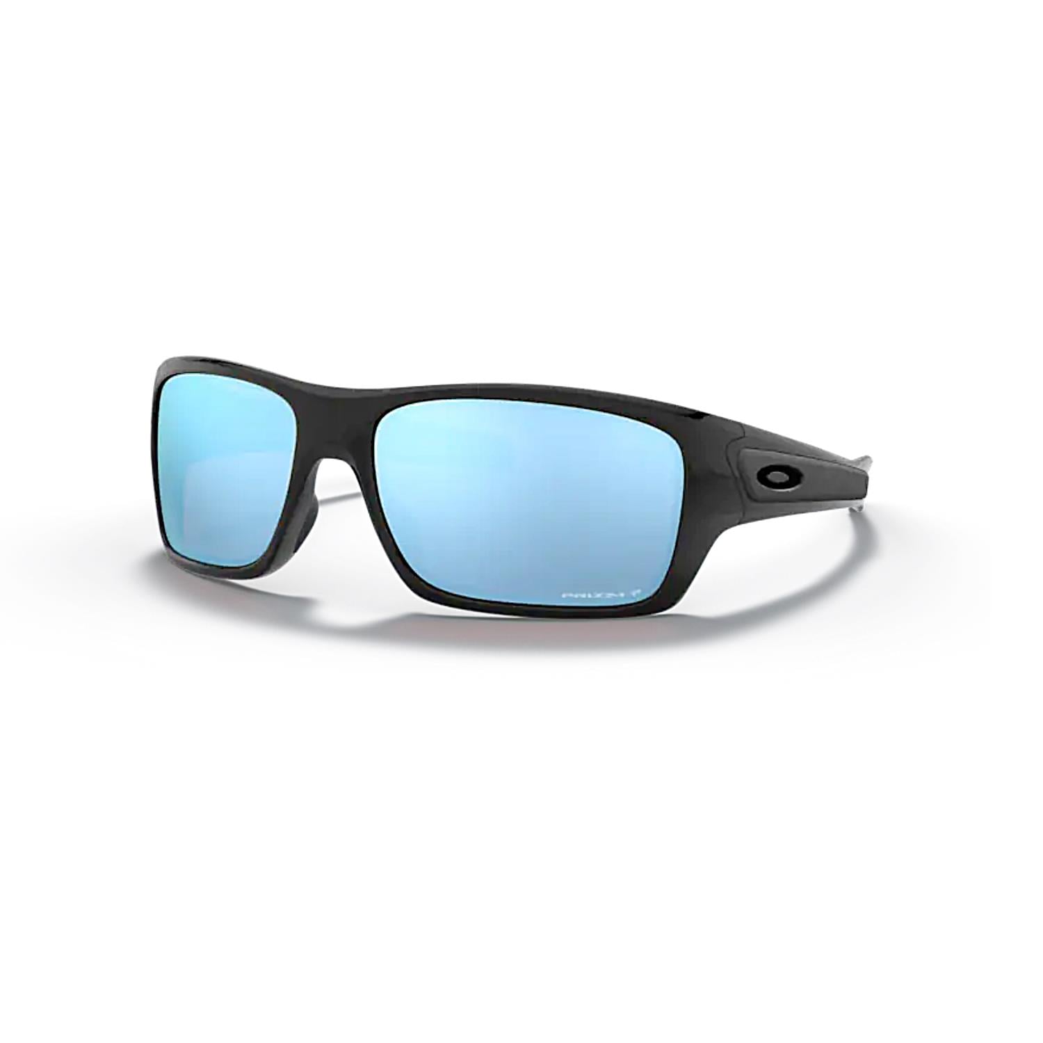 Oakley 9263 926314 63 Turbine Outdoor Polarize Aynalı Dikdörtgen Parlak Siyah Güneş Gözlüğü