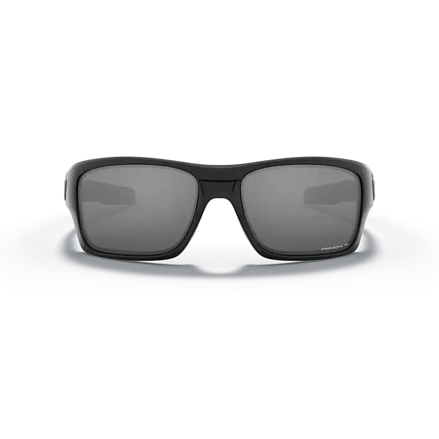 Oakley 9263 926341 65 Turbine Outdoor Polarize Aynalı Dikdörtgen Parlak Siyah Güneş Gözlüğü