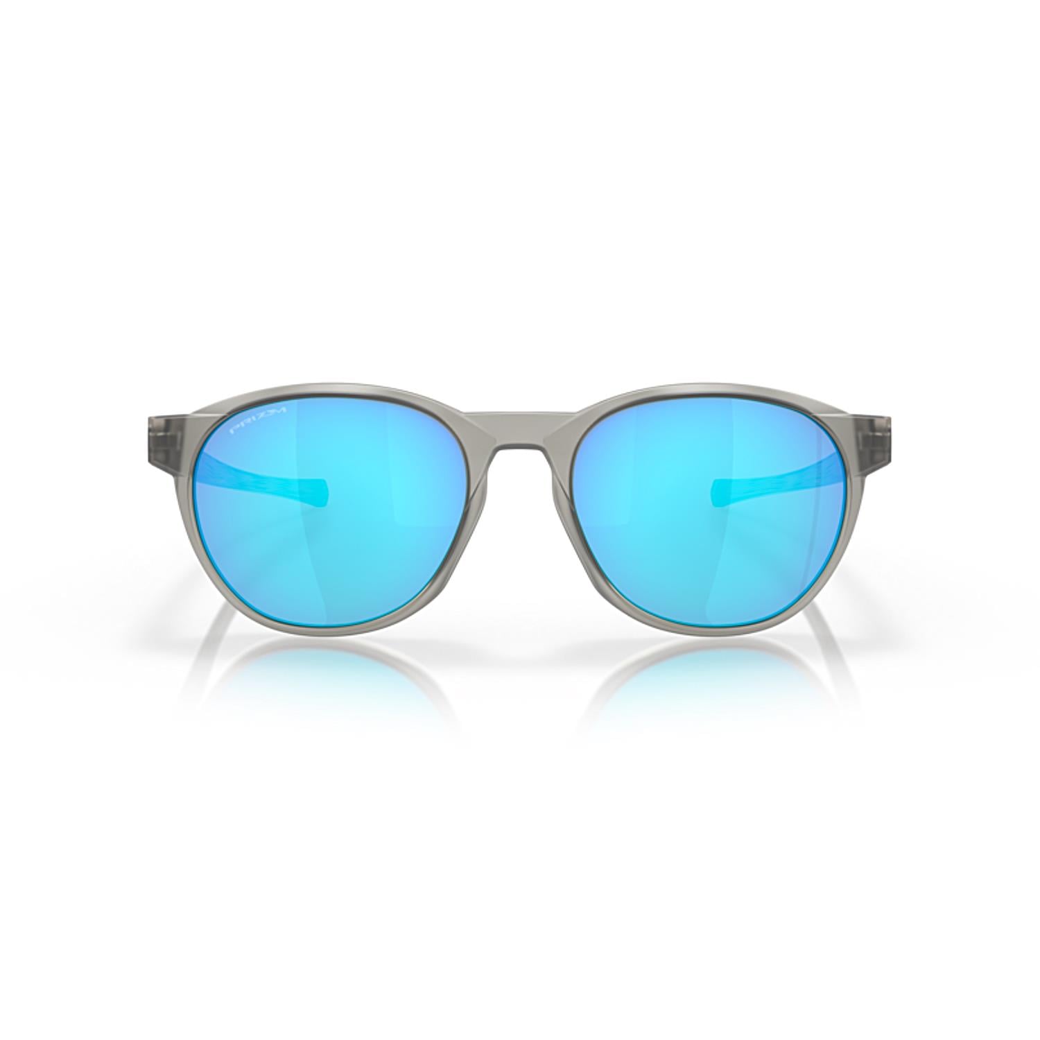 Oakley 9126 912603 54 Reedmace Outdoor Aynalı Yuvarlak Mat Gri Güneş Gözlüğü