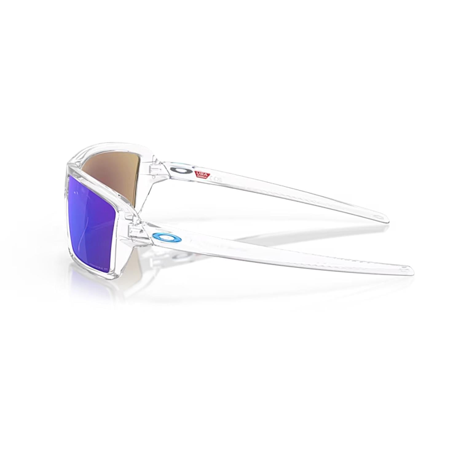 Oakley 9129 912905 63 Cables Polarize Aynalı Dikdörtgen Şeffaf Güneş Gözlüğü 
