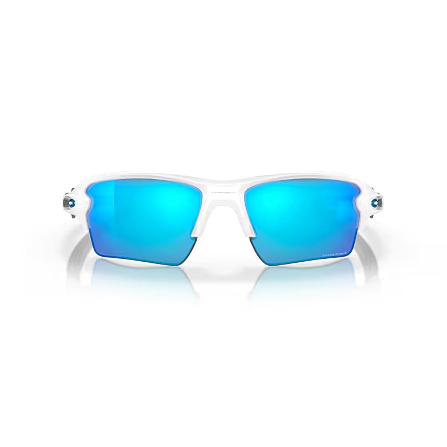 Oakley 9188 918894 59 Flak 2.0 XL Outdoor Aynalı Geometrik Parlak Beyaz Güneş Gözlüğü