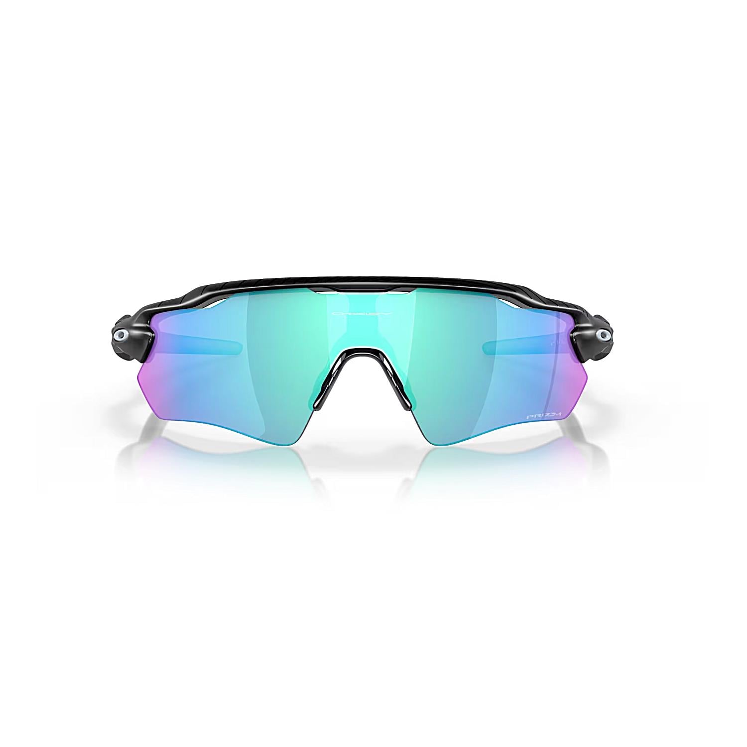 Oakley 9208 9208E3 38 Radar Ev Path Outdoor Aynalı Geometrik Parlak Siyah Güneş Gözlüğü