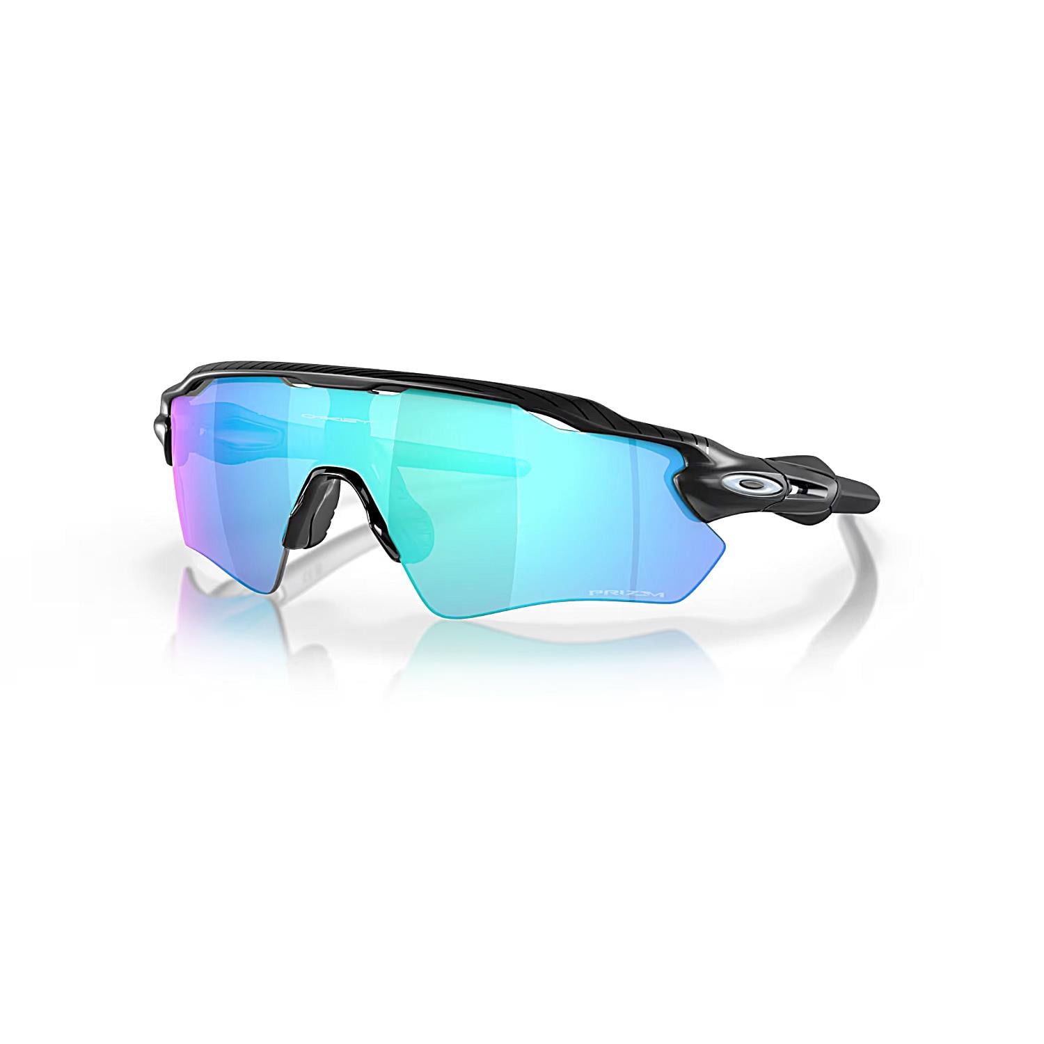 Oakley 9208 9208E3 38 Radar Ev Path Outdoor Aynalı Geometrik Parlak Siyah Güneş Gözlüğü