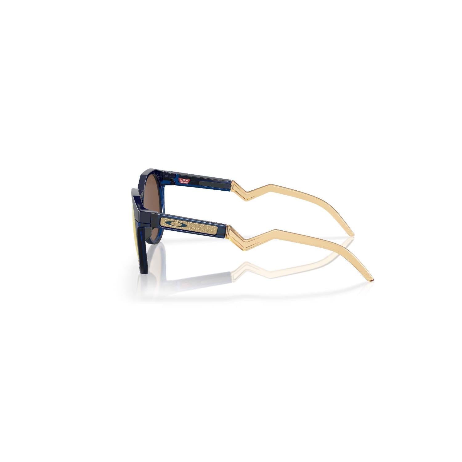 Oakley 0OO9242 924211 52 Erkek Hstn Yuvarlak Mavi Kemik Güneş Gözlüğü