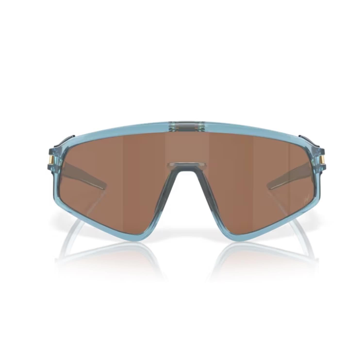 Oakley 0OO9404 940408 35 Latch Panel Prizm Geometrik Şeffaf Mavi Kemik Güneş Gözlüğü