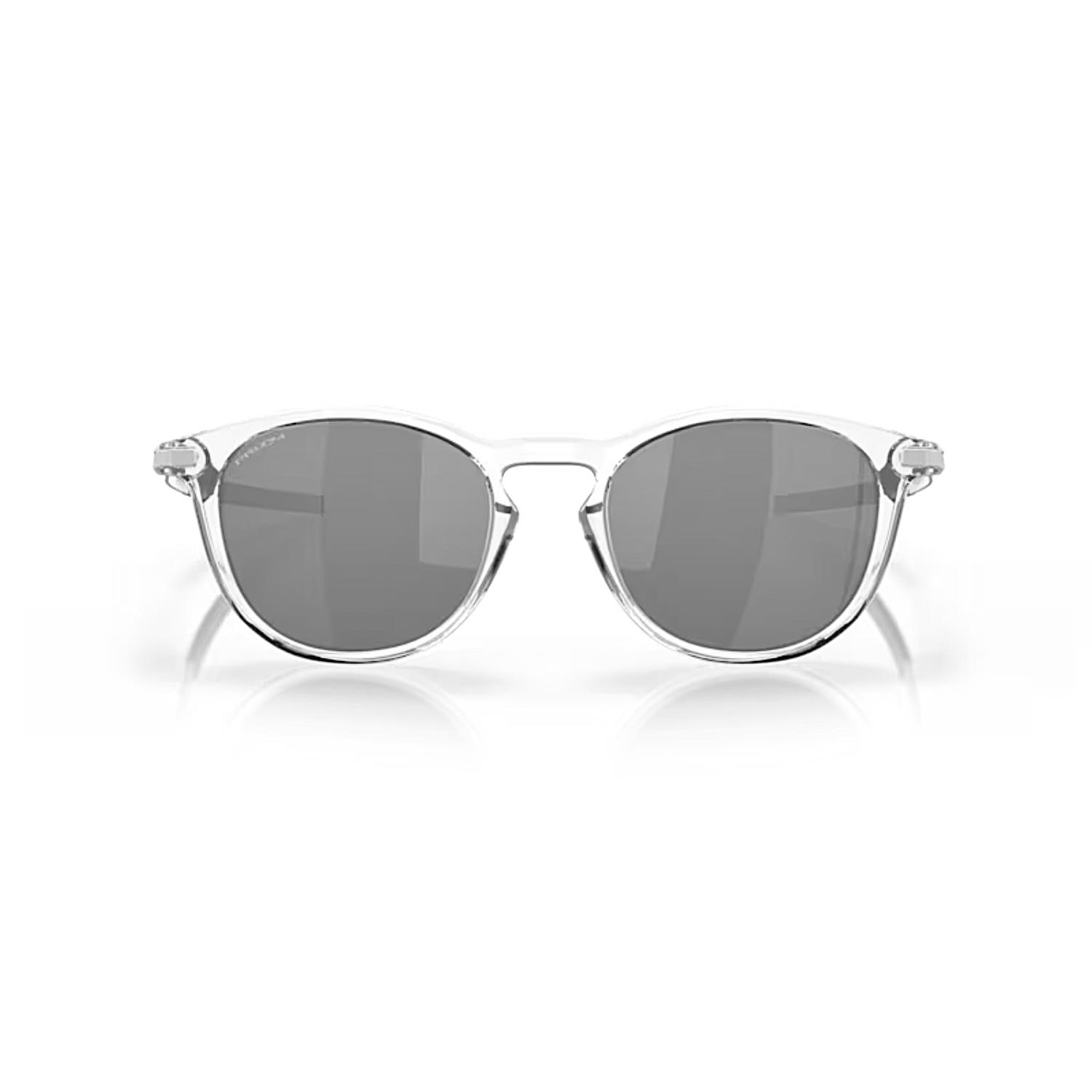 Oakley 9439 943902 50 Pitchman R Prizm Aynalı Yuvarlak Şeffaf Kemik Güneş Gözlüğü 