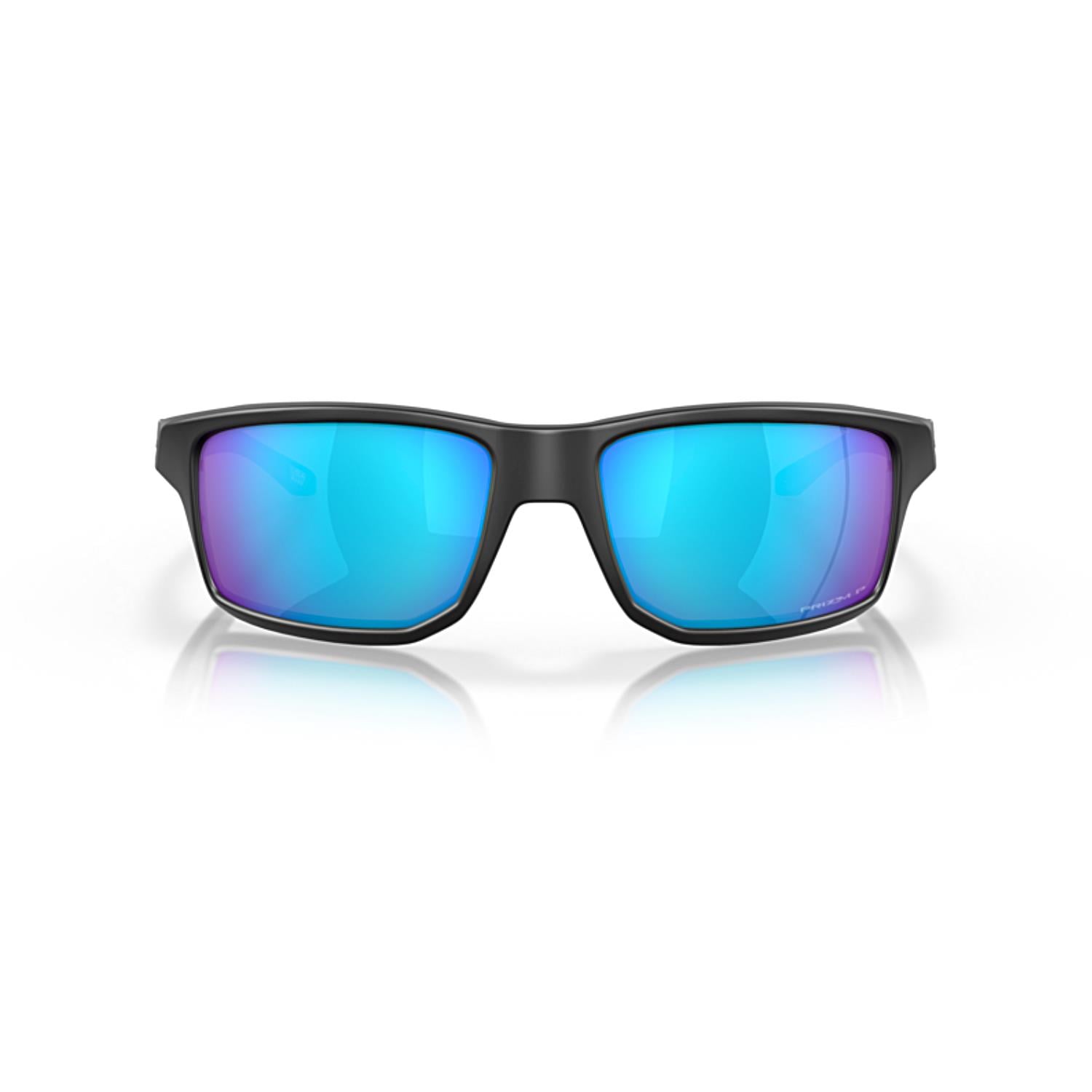 Oakley 9449 944912 60 Gibston Polarize Aynalı Dikdörtgen Mat Siyah Güneş Gözlüğü