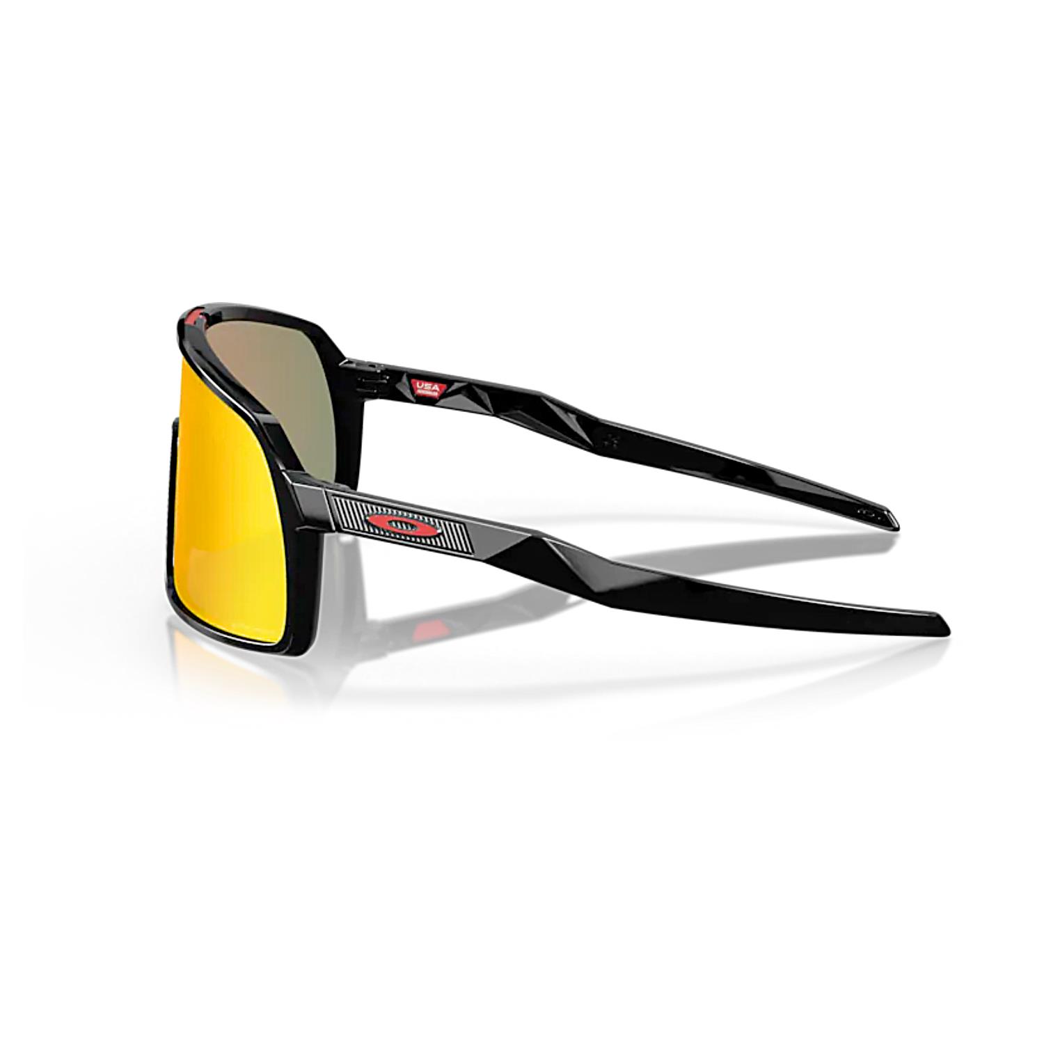 Oakley 9462 946209 28 Sutro S Outdoor Aynalı Geometrik Parlak Siyah Güneş Gözlüğü
