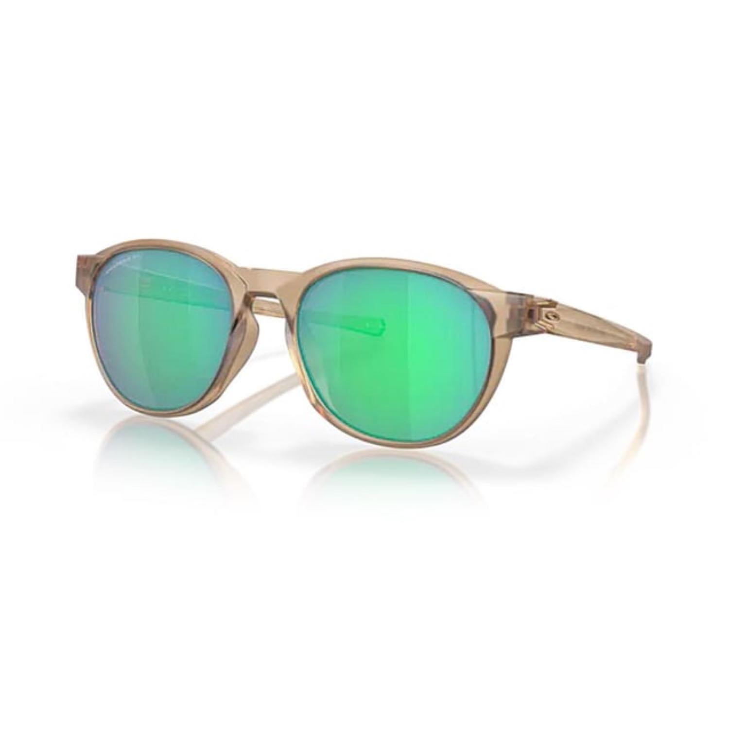 Oakley 9126 912605 54 Reedmace Outdoor Polarize Aynalı Yuvarlak Açık Kahverengi Güneş Gözlüğü