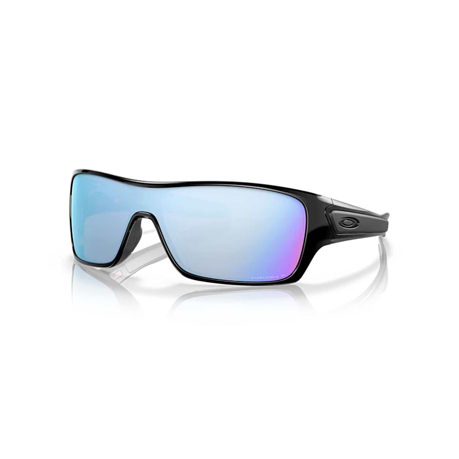 Oakley 9307 930708 32 Turbine Rotor Outdoor Polarize Mavi Aynalı Parlak Siyah Güneş Gözlüğü