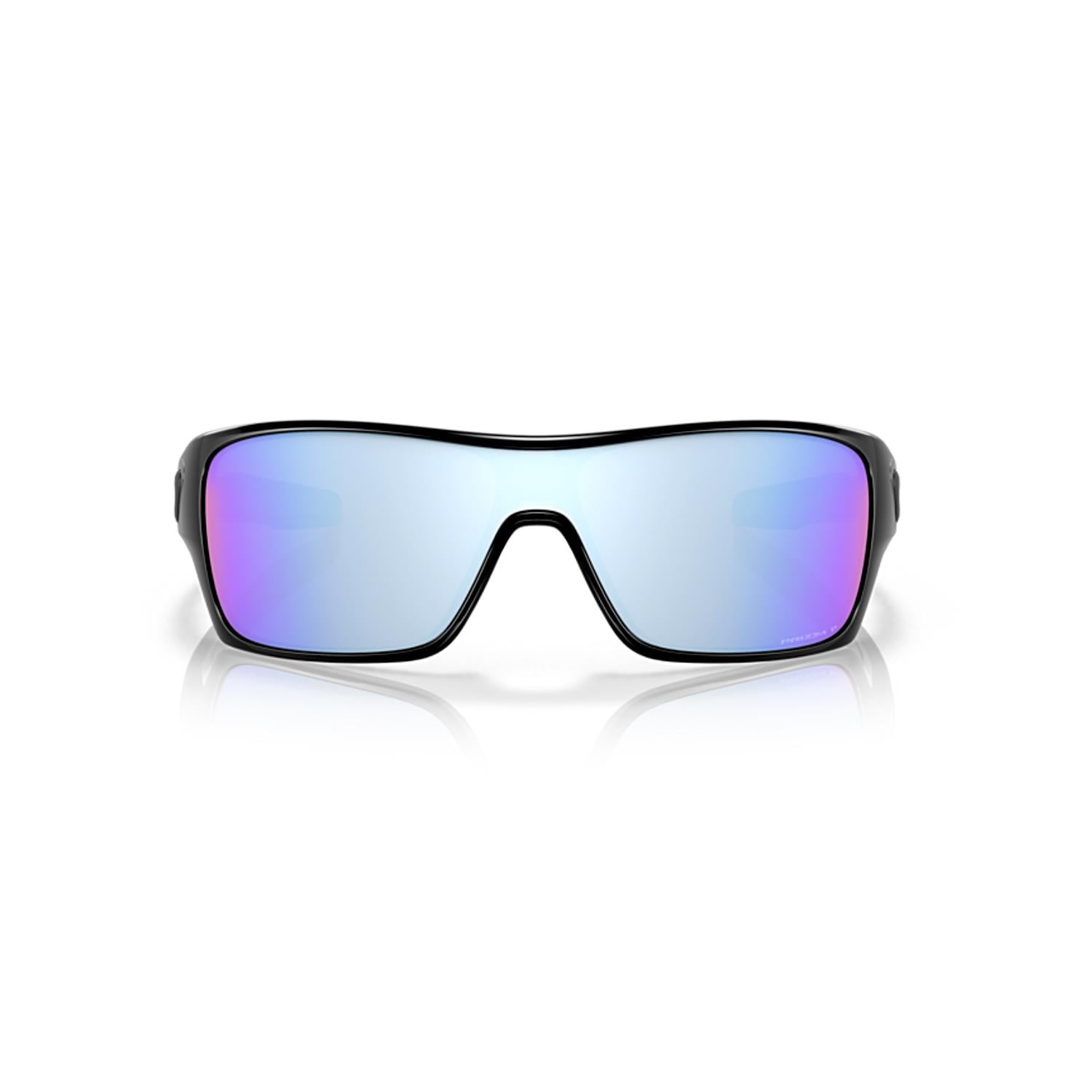 Oakley 9307 930708 32 Turbine Rotor Outdoor Polarize Mavi Aynalı Parlak Siyah Güneş Gözlüğü
