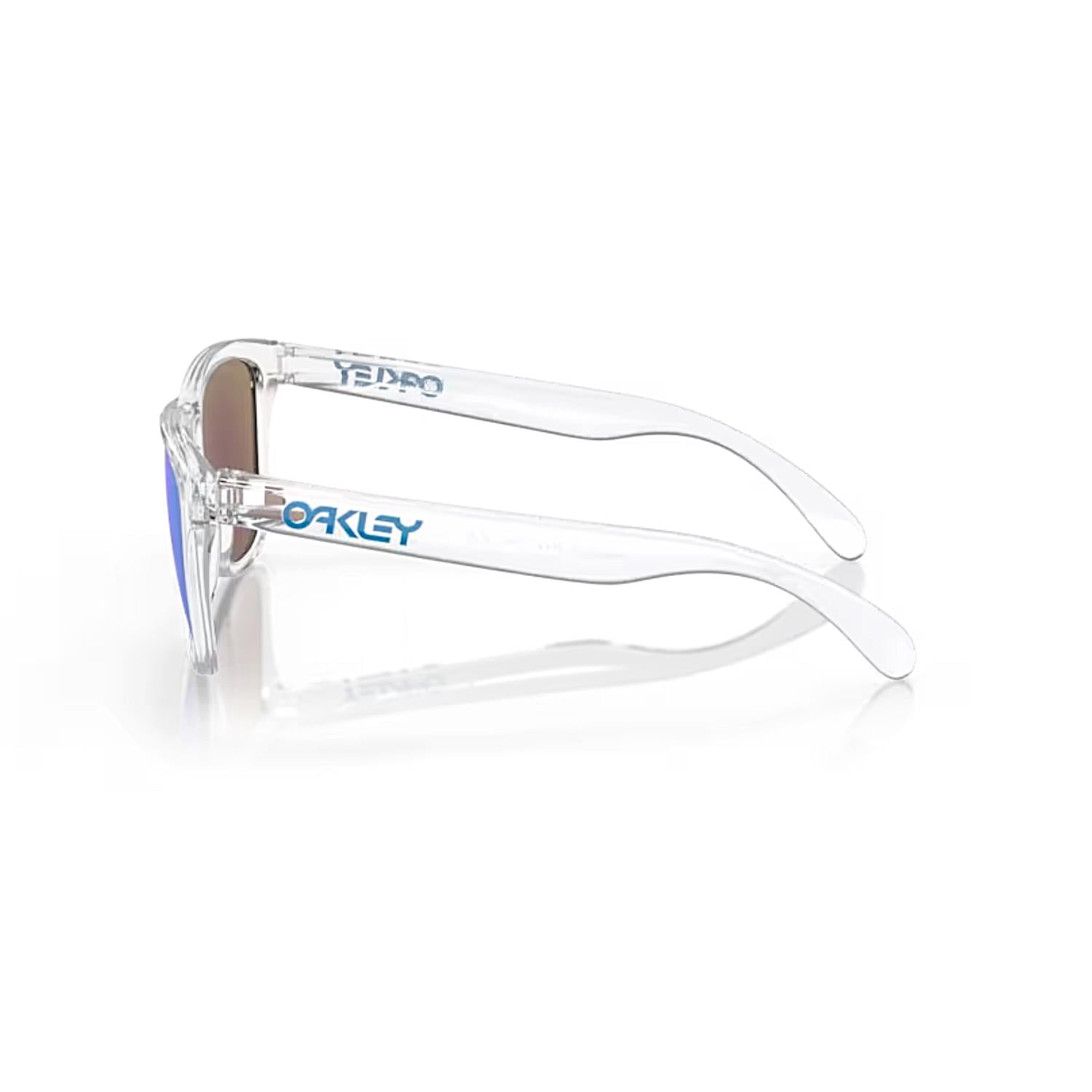 Oakley OAK 9013 9013D0 55 Frogskins Erkek Aynalı Kare Kristal Şeffaf Güneş Gözlüğü