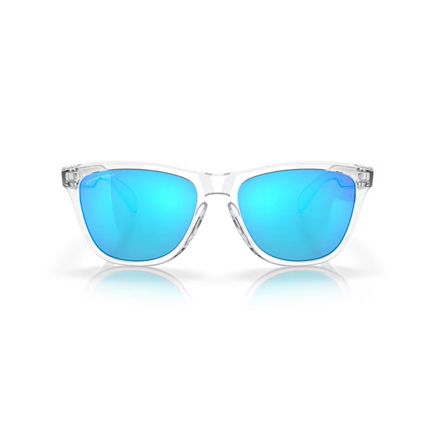 Oakley OAK 9013 9013D0 55 Frogskins Erkek Aynalı Kare Kristal Şeffaf Güneş Gözlüğü