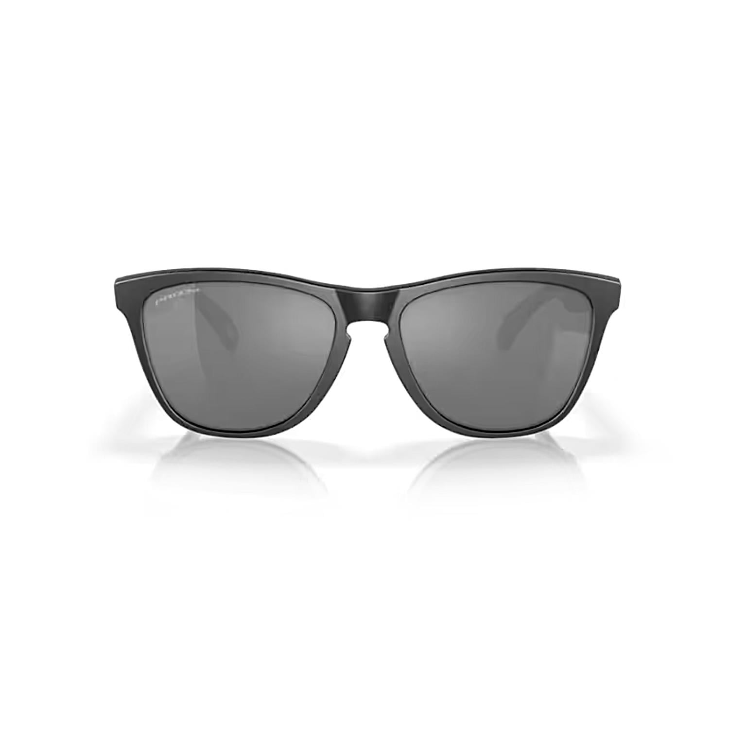Oakley OAK 9013 9013F7 55 Frogskins Polarize Aynalı Kare Mat Siyah Güneş Gözlüğü