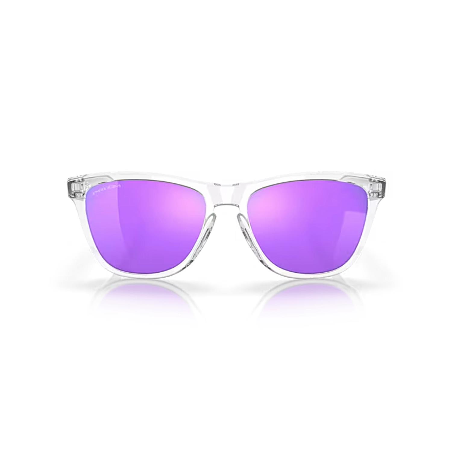 Oakley OAK 9013 9013H7 55 Frogskins Erkek Aynalı Kare Şeffaf Güneş Gözlüğü
