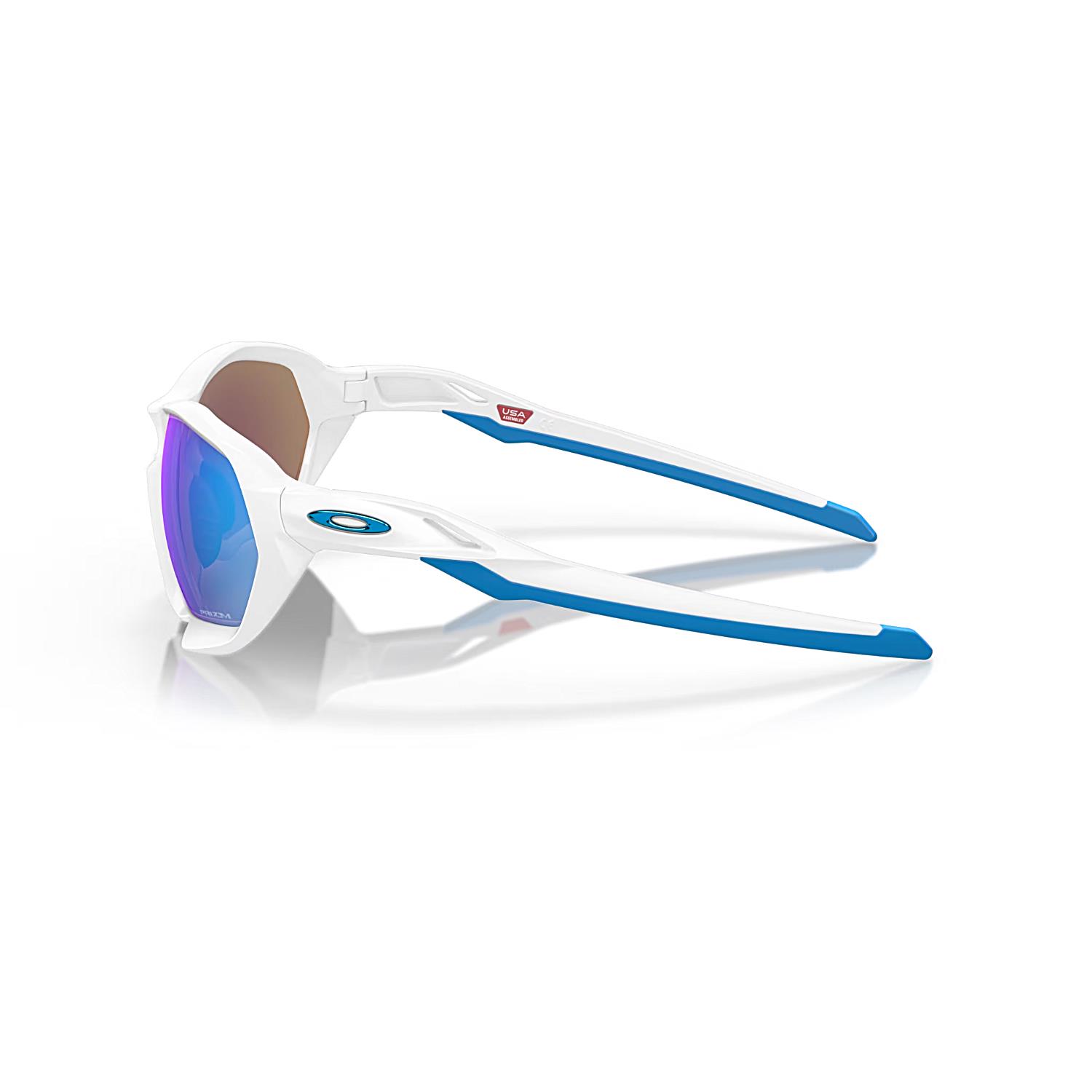 Oakley OAK 9019 901910 59 Plazma Outdoor Aynalı Geometrik Beyaz Güneş Gözlüğü
