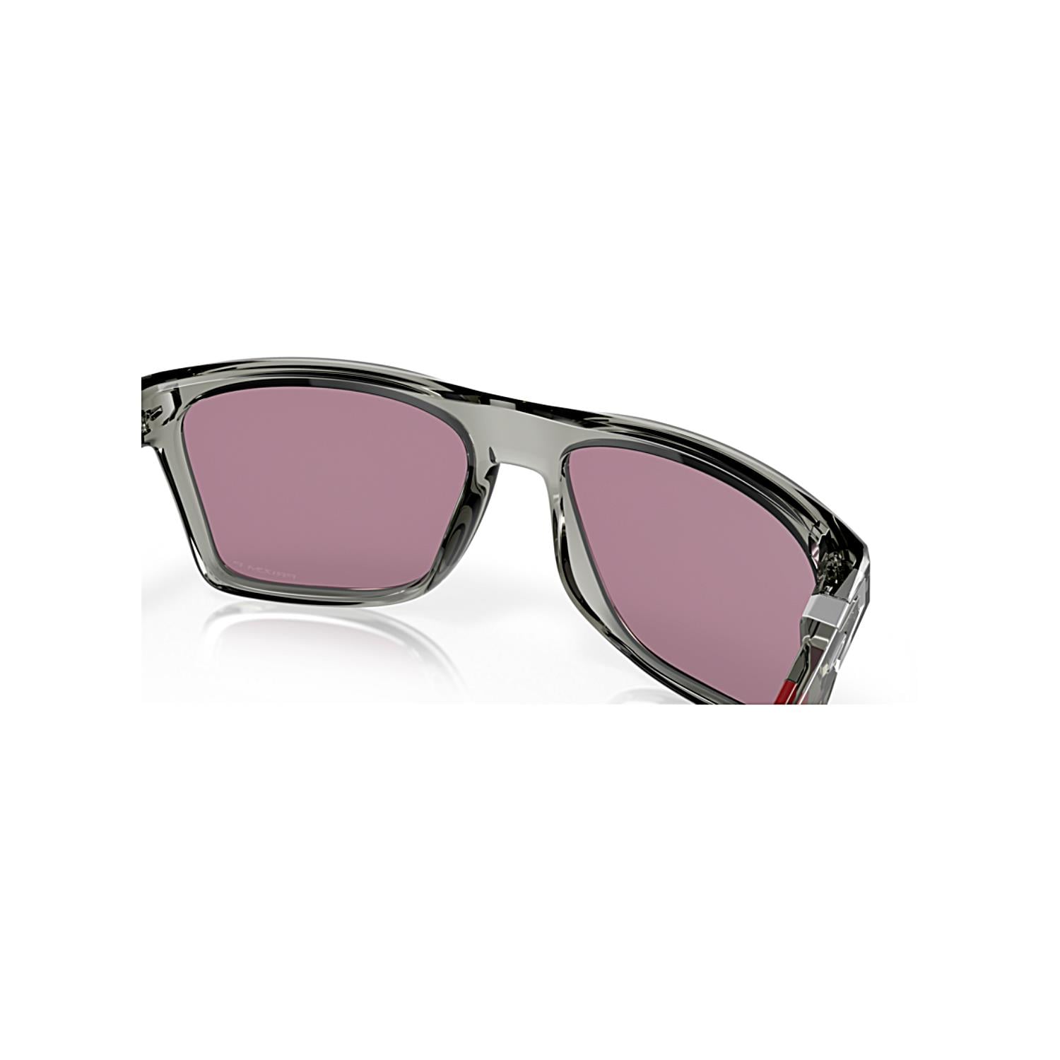 Oakley OAK 9100 910010 57 Leffingwell Erkek Polarize Aynalı Kare Şeffaf Gri Güneş Gözlüğü