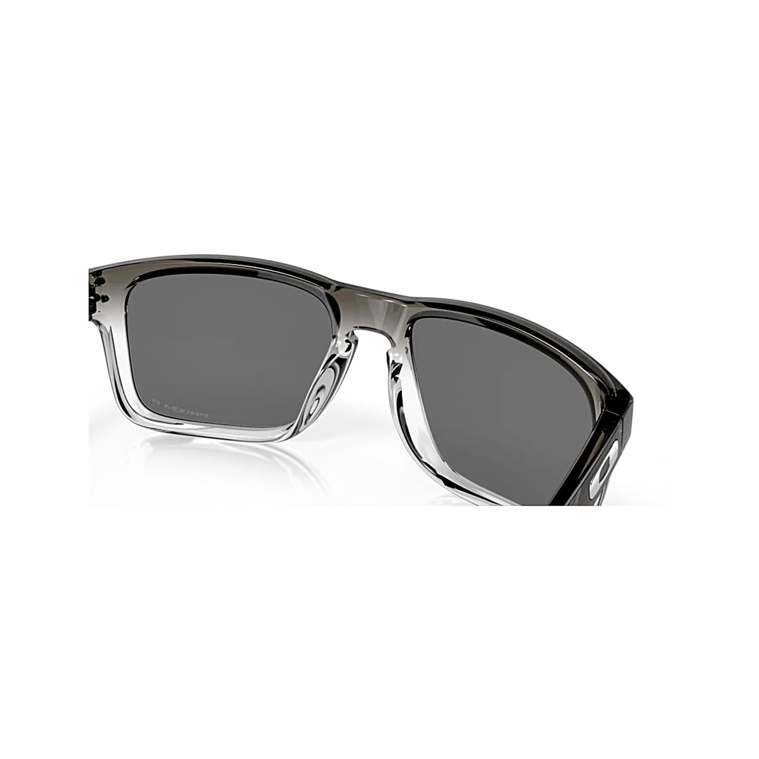 Oakley OAK 9102 910202 55 Holbrook Polarize Aynalı Kare Şeffaf Füme Kemik Güneş Gözlüğü