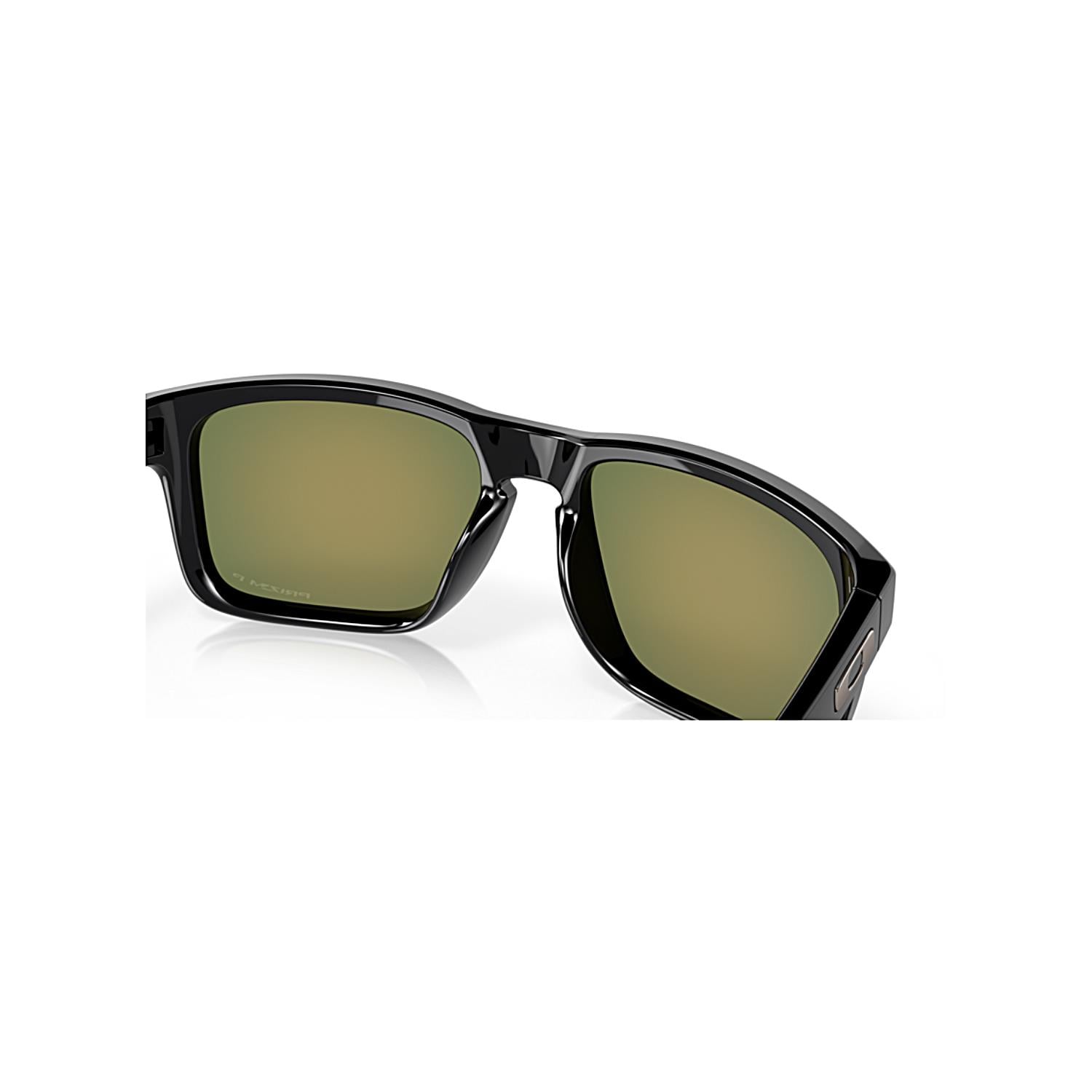 Oakley OAK 9102 9102F1 55 Holbrook Polarize Aynalı Kare Parlak Siyah Kemik Güneş Gözlüğü