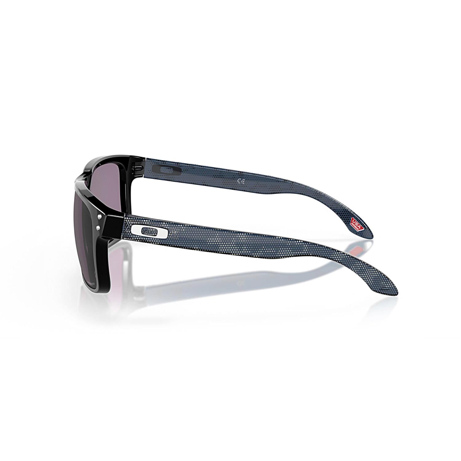 Oakley OAK 9102 9102U6 55 Holbrook Erkek Kare Parlak Siyah Kemik Güneş Gözlüğü