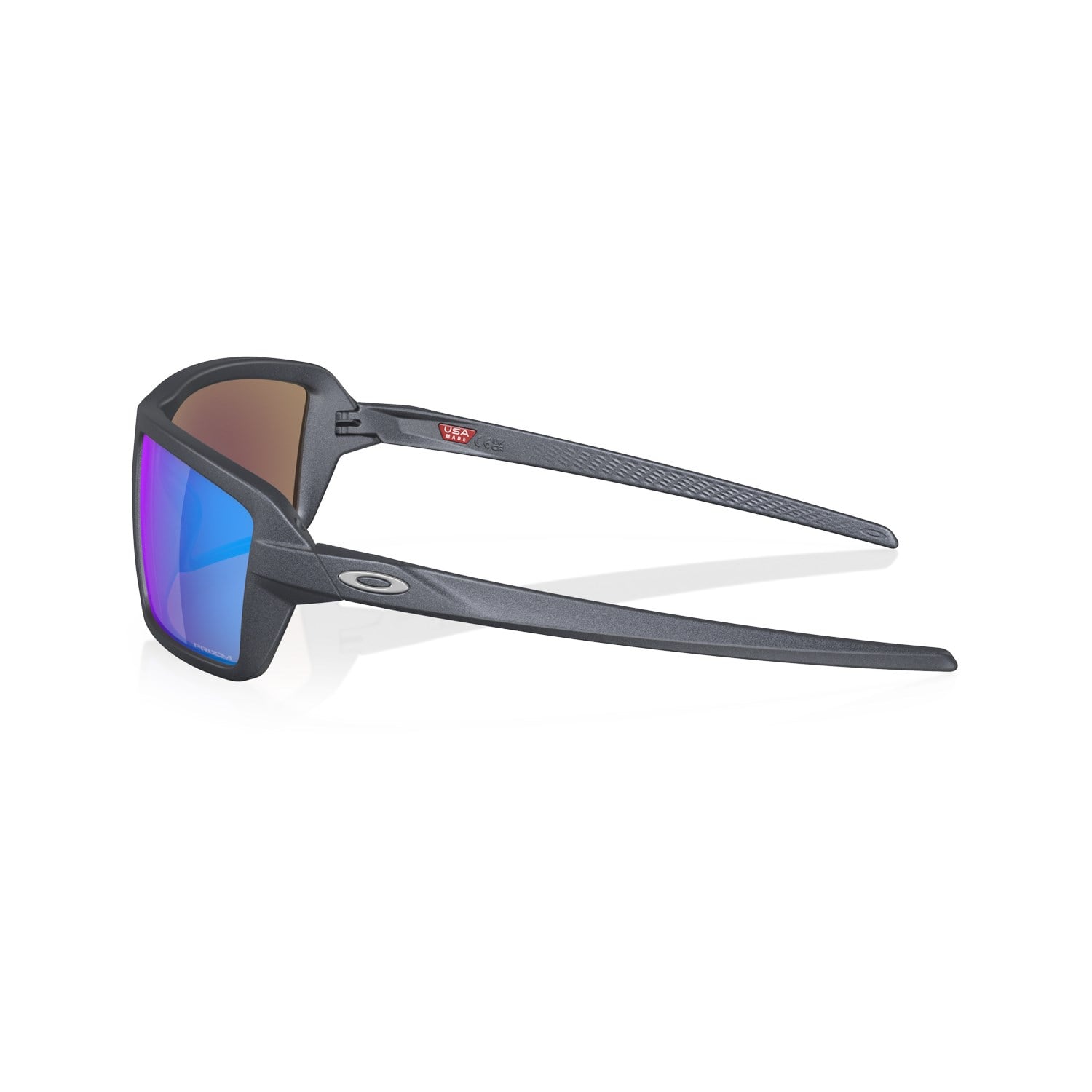 Oakley OAK 0OO9129 912918 63 Cables Prizm Dikdörtgen Mavi Aynalı Kemik Güneş Gözlüğü