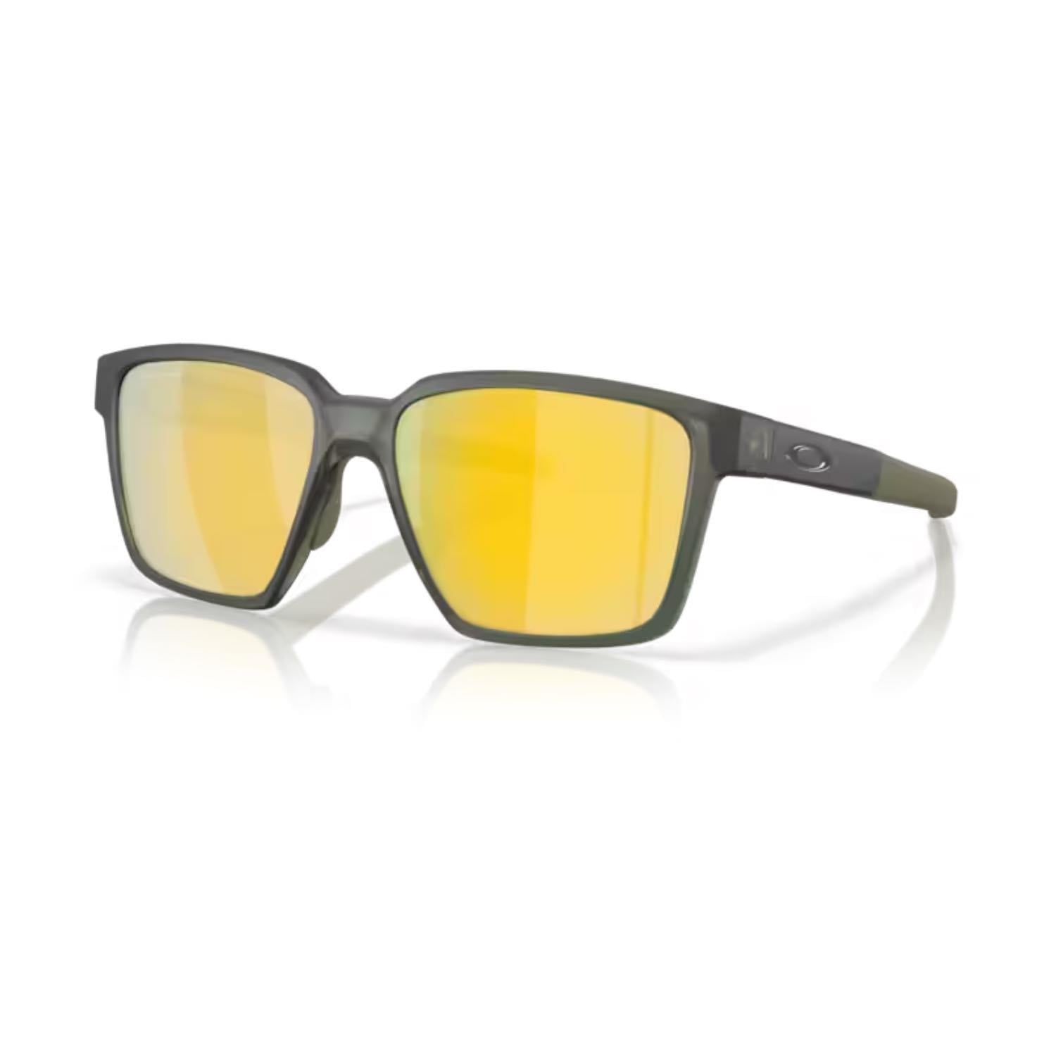 Oakley OAK 0OO9430 943006 57 Actuator SQ Prizm Polarize Aynalı Dikdörtgen Yeşil Kemik Güneş Gözlüğü