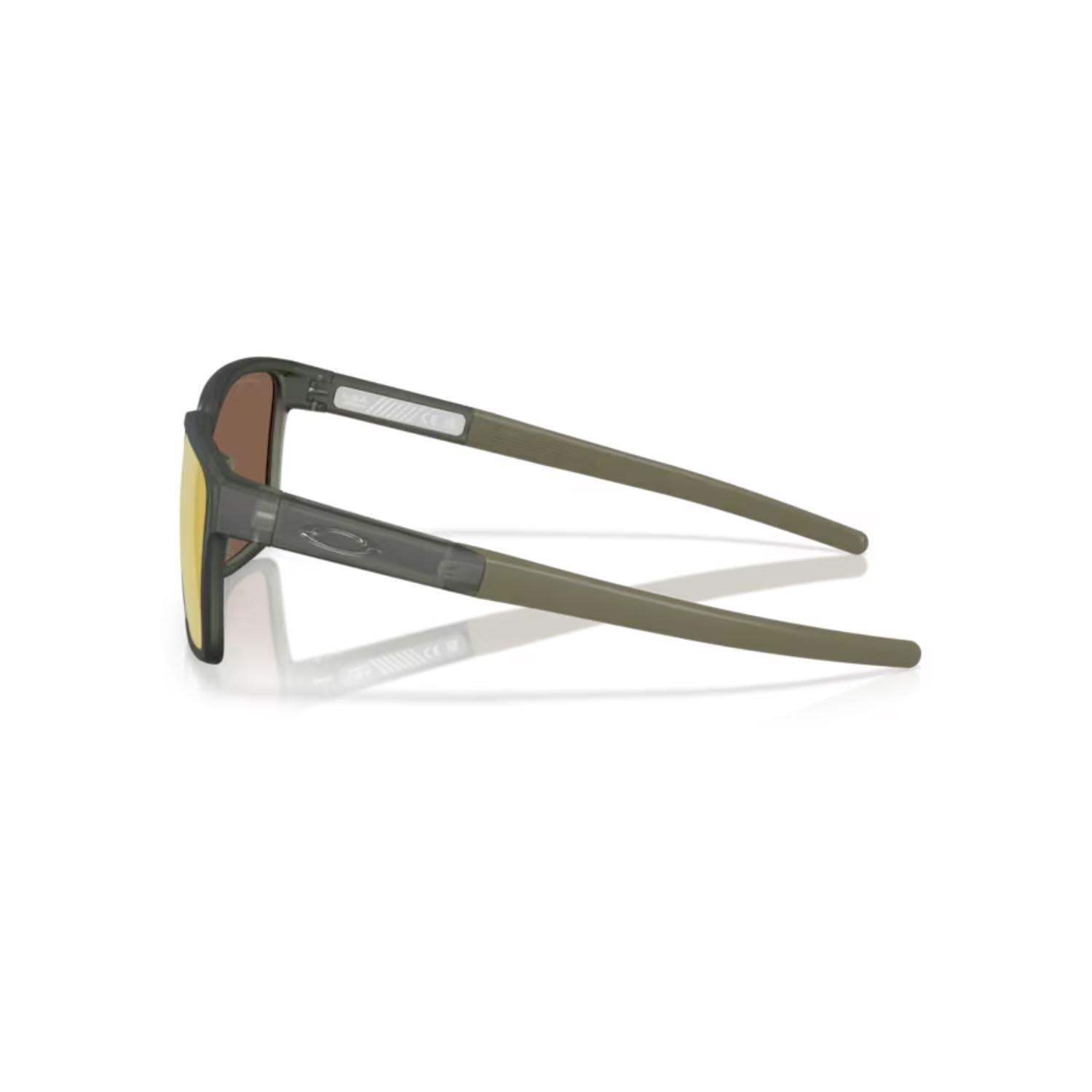 Oakley OAK 0OO9430 943006 57 Actuator SQ Prizm Polarize Aynalı Dikdörtgen Yeşil Kemik Güneş Gözlüğü