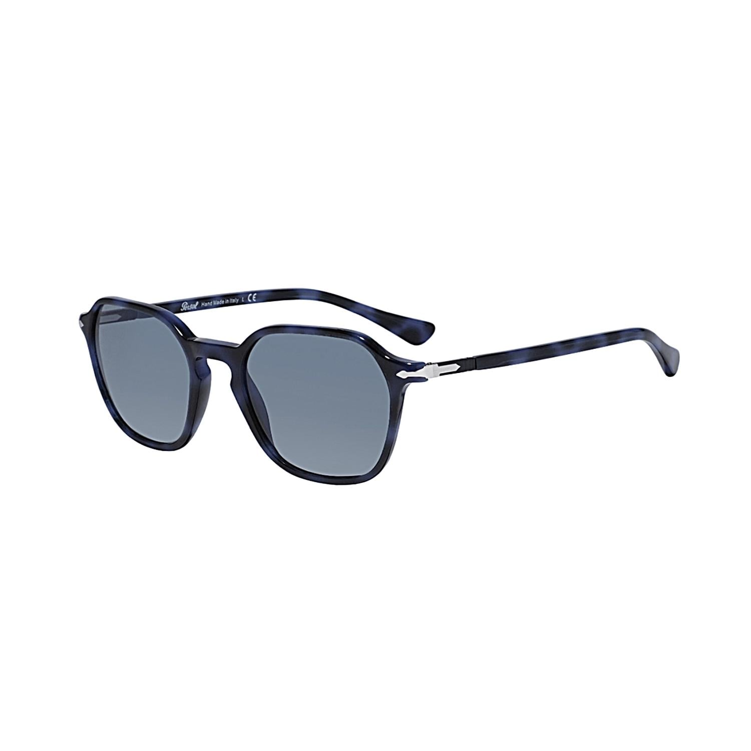 Persol 3256S 1099 56 51 Erkek Lacivert Geometrik Güneş Gözlüğü