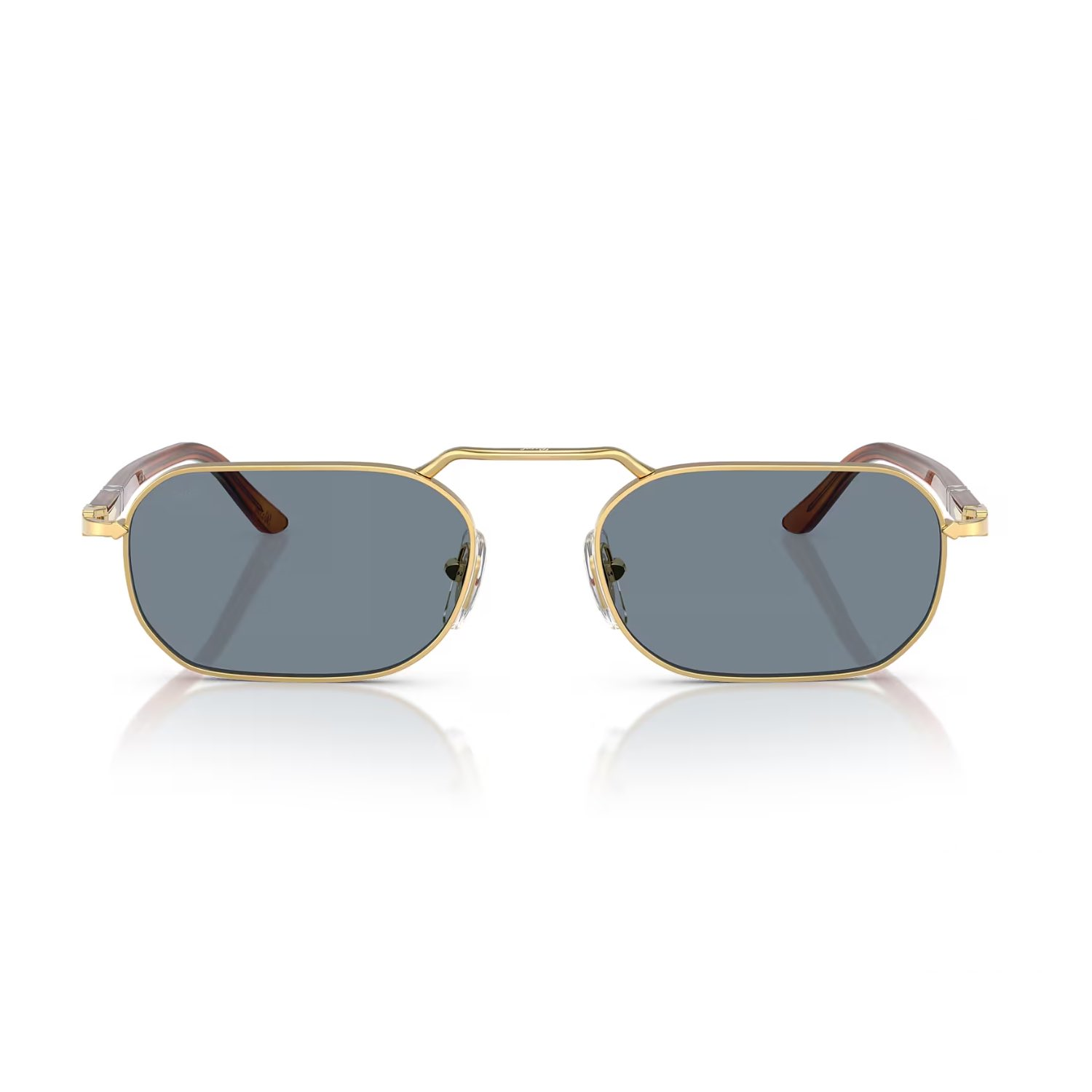 Persol PO 1020S 113256 57 Unisex Dikdörtgen Gold Metal Güneş Gözlüğü