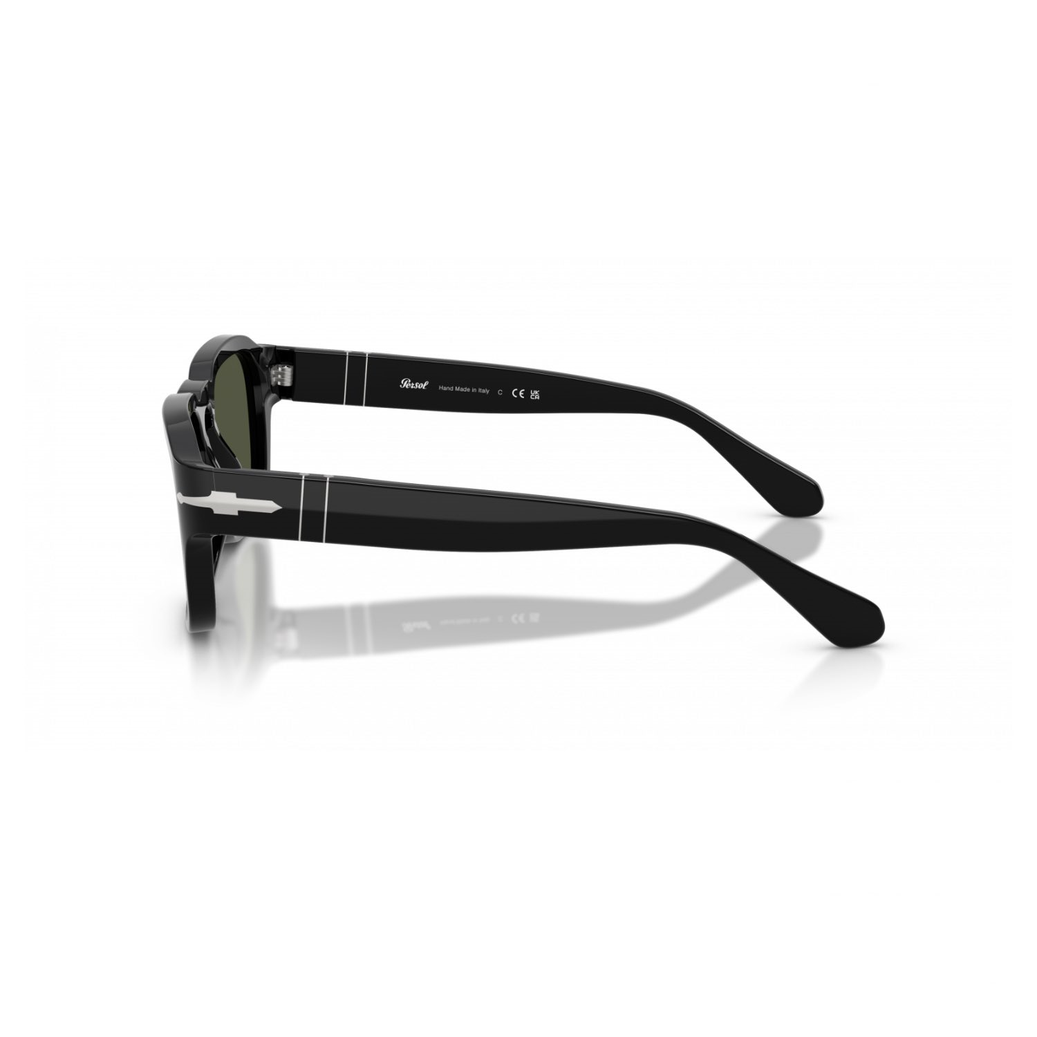 Persol PO 3386S 9531 56 Unisex Yastık Siyah Kemik Güneş Gözlüğü