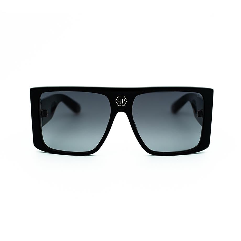 Philipp Plein SPP 014V 0700 57 Kadın Siyah Kemik Güneş Gözlüğü