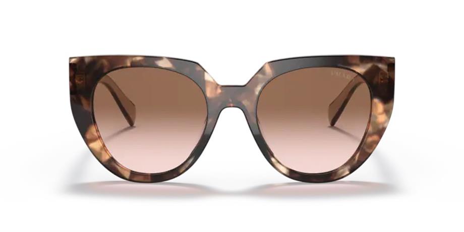 Prada PR 14WS 01R0A 52 Kadın Çekik Çok Renkli Kemik Güneş Gözlüğü