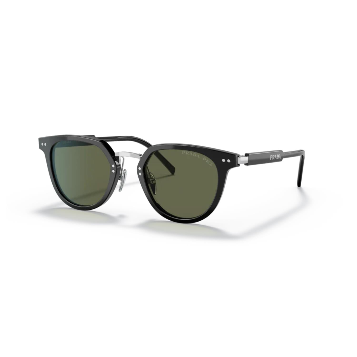 Prada PR 17YS 1AB03R 49 22 Unisex Polarize Füme Kemik Güneş Gözlüğü