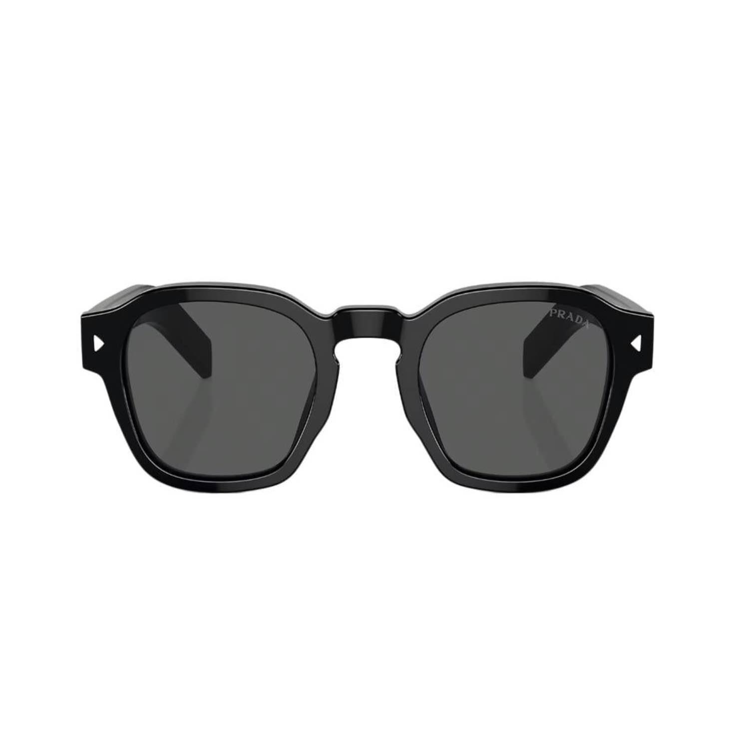 Prada PR A16S 16K731 52 Unisex Geometrik Füme Kemik Güneş Gözlüğü