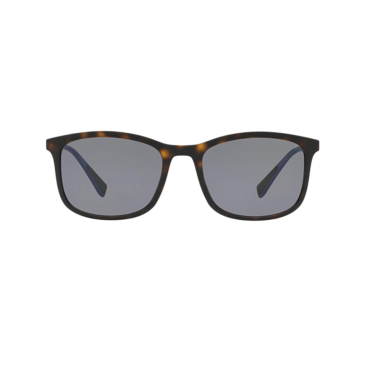 Prada PS 01TS U61144 56 Linea Rossa Erkek Dikdörtgen Polorize Kırçıllı Kahverengi Kemik Güneş Gözlüğü