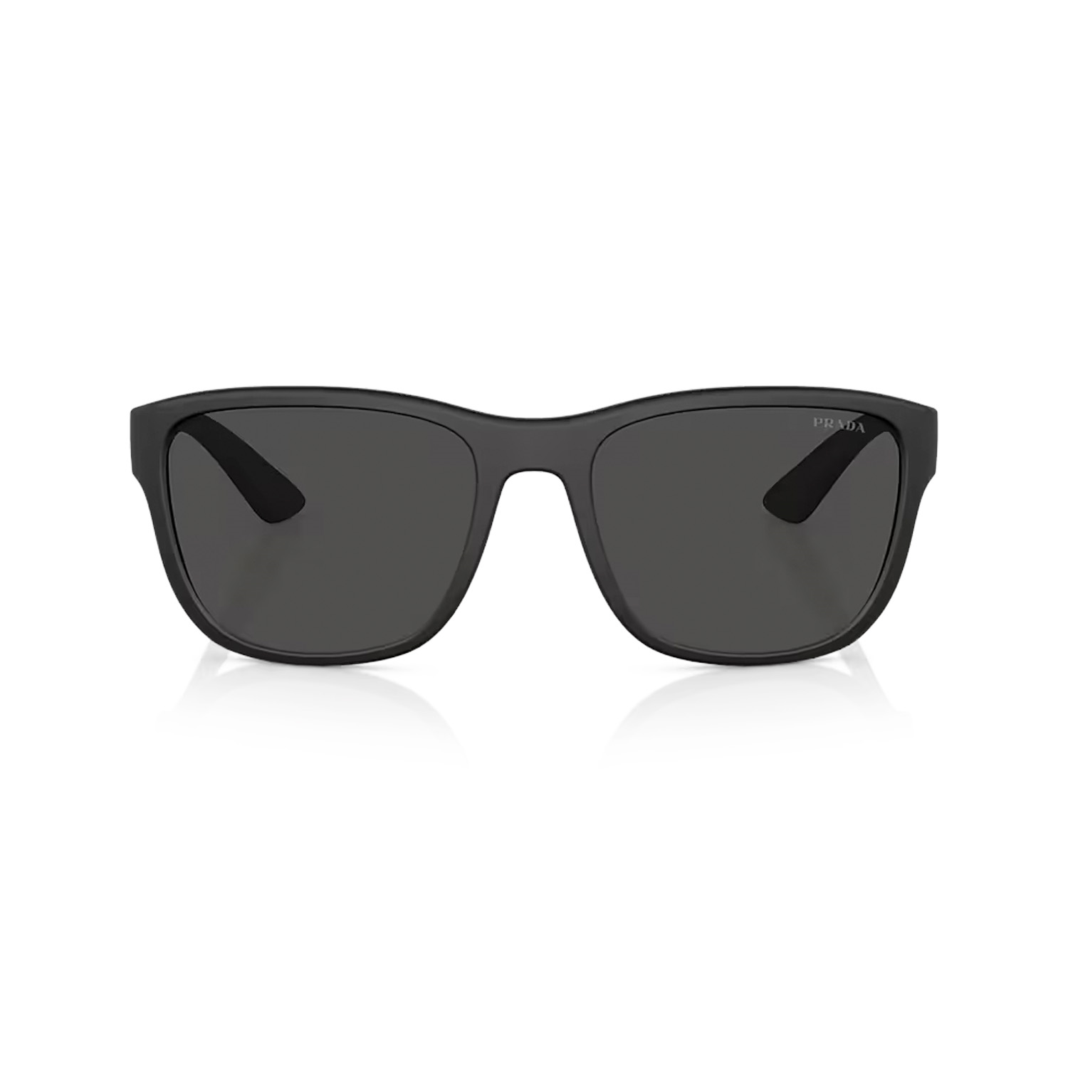 Prada PS 01US DG05S0 59 Linea Rossa Erkek Dikdörtgen Siyah Kemik Güneş Gözlüğü