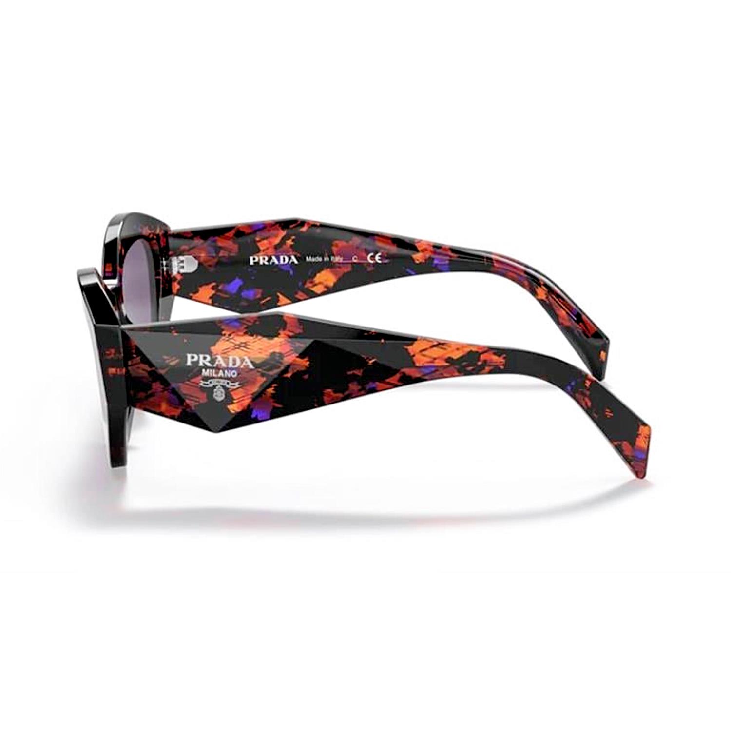 Prada PS 07YS 06V6O2 53 Kadın Cat Eye Çok Renkli Kemik Güneş Gözlüğü