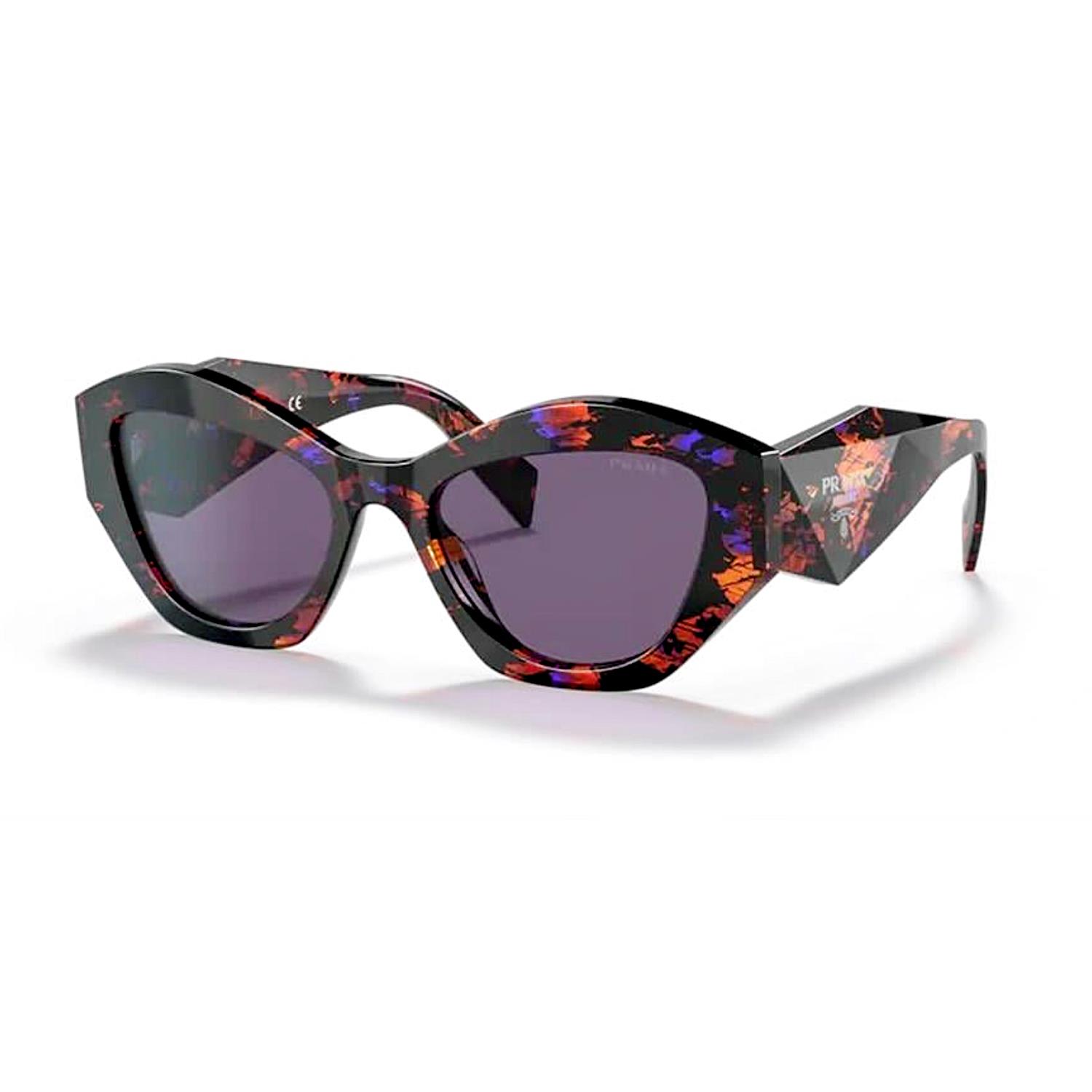 Prada PS 07YS 06V6O2 53 Kadın Cat Eye Çok Renkli Kemik Güneş Gözlüğü
