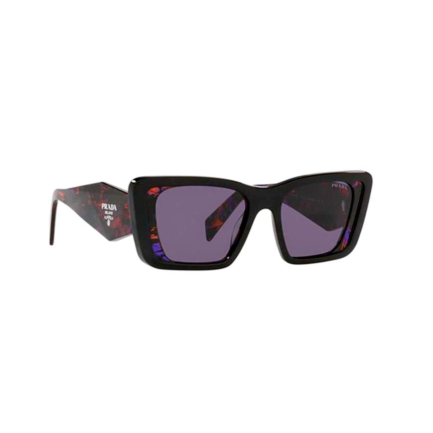 Prada SPR 08YS 04V602 51 Kadın Cat Eye Çok Renkli Kemik Güneş Gözlüğü