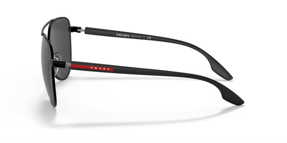 Prada SPS 52W 1BO06F 61 Erkek Damla Siyah Metal Güneş Gözlüğü