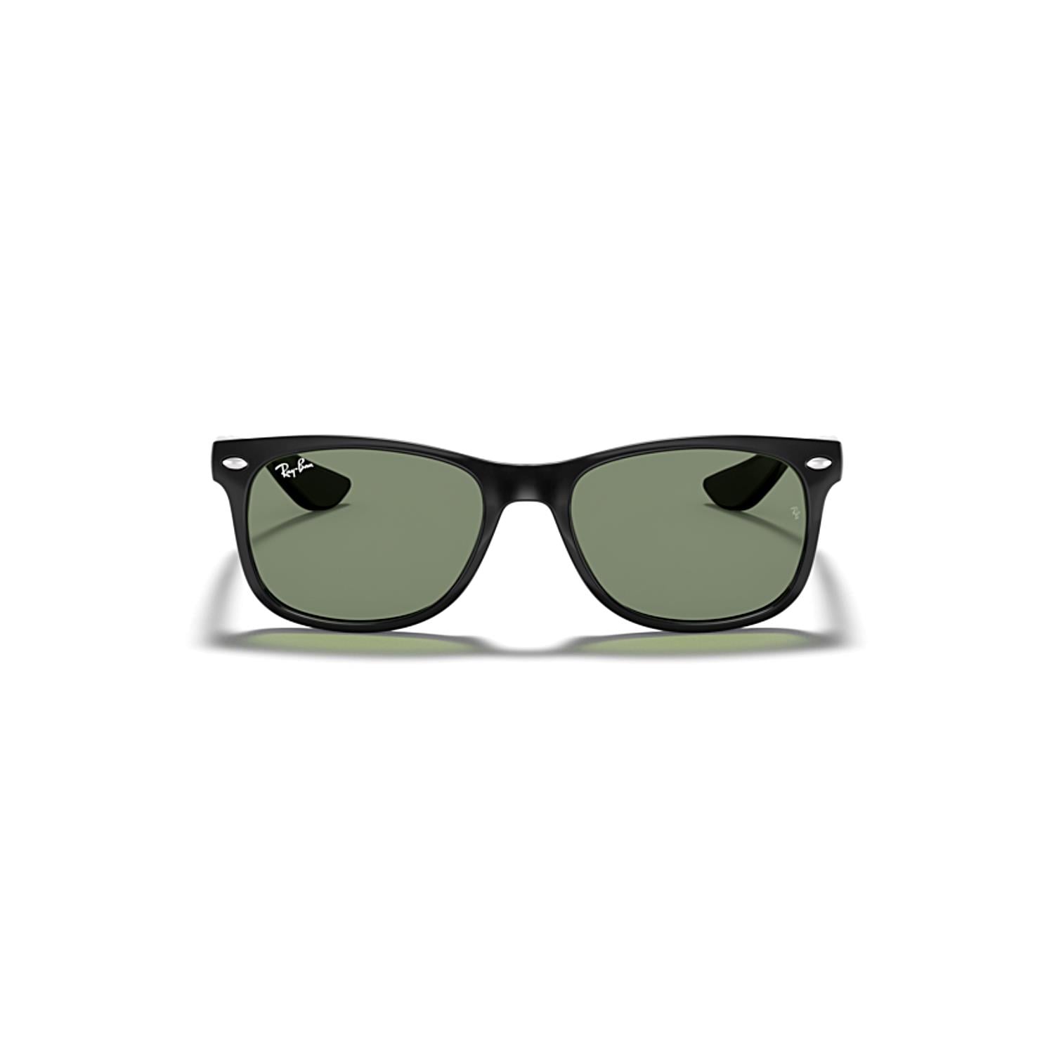 Ray-Ban Junior RJ 9052S 10071 48 Junior New Wayfarer Çocuk Kare Siyah Kemik Güneş Gözlüğü