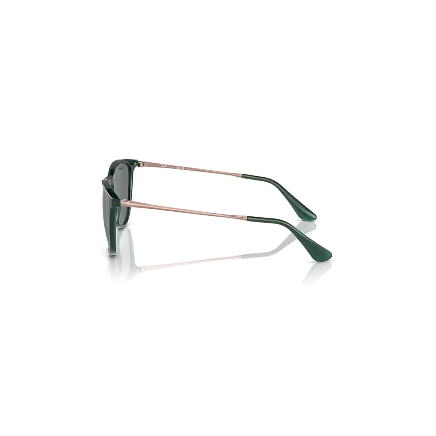 Ray-Ban Junior RJ 9060S 713081 50 Erika Polarize Çocuk Oval Yeşil Kemik Güneş Gözlüğü