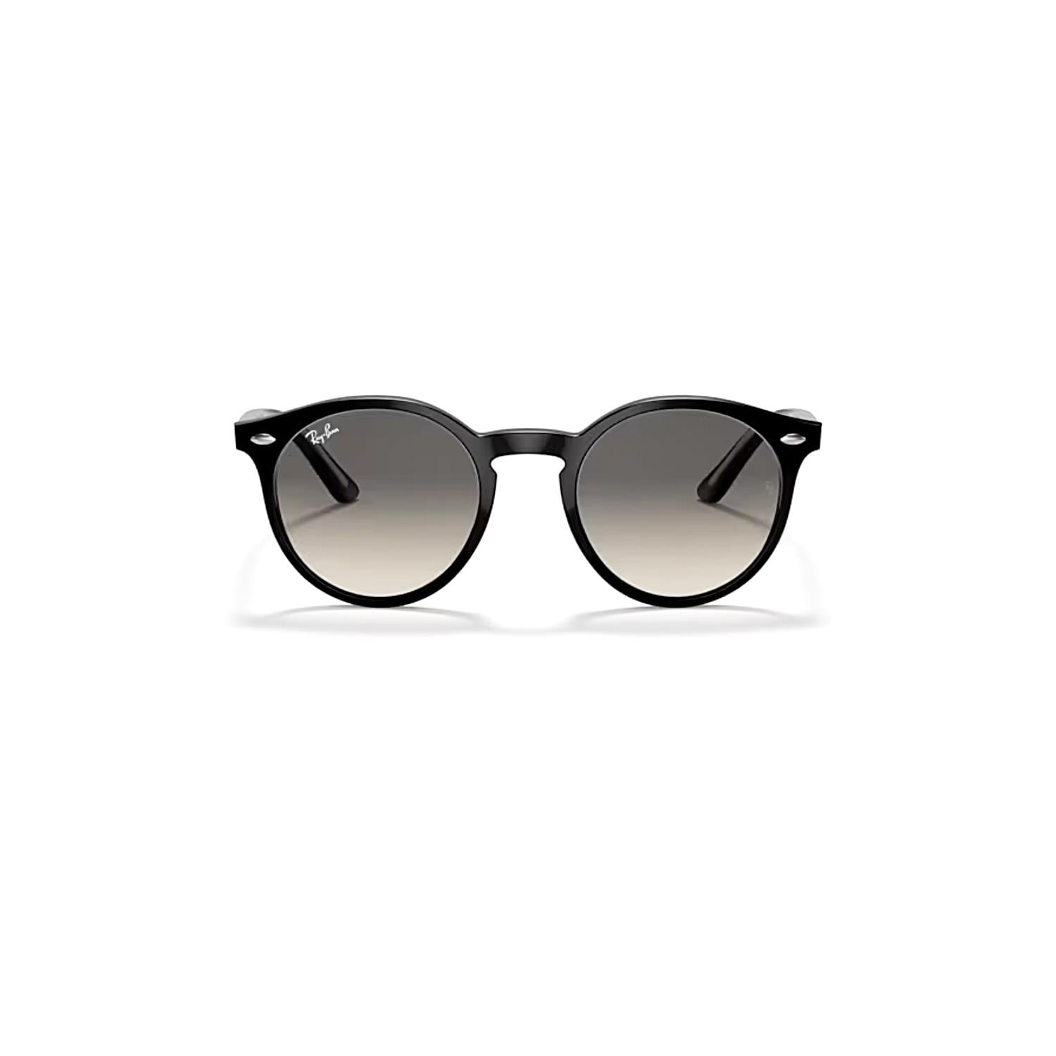 Ray-Ban Junior RJ 9064S 10011 44 Çocuk Oval Siyah Kemik Güneş Gözlüğü 