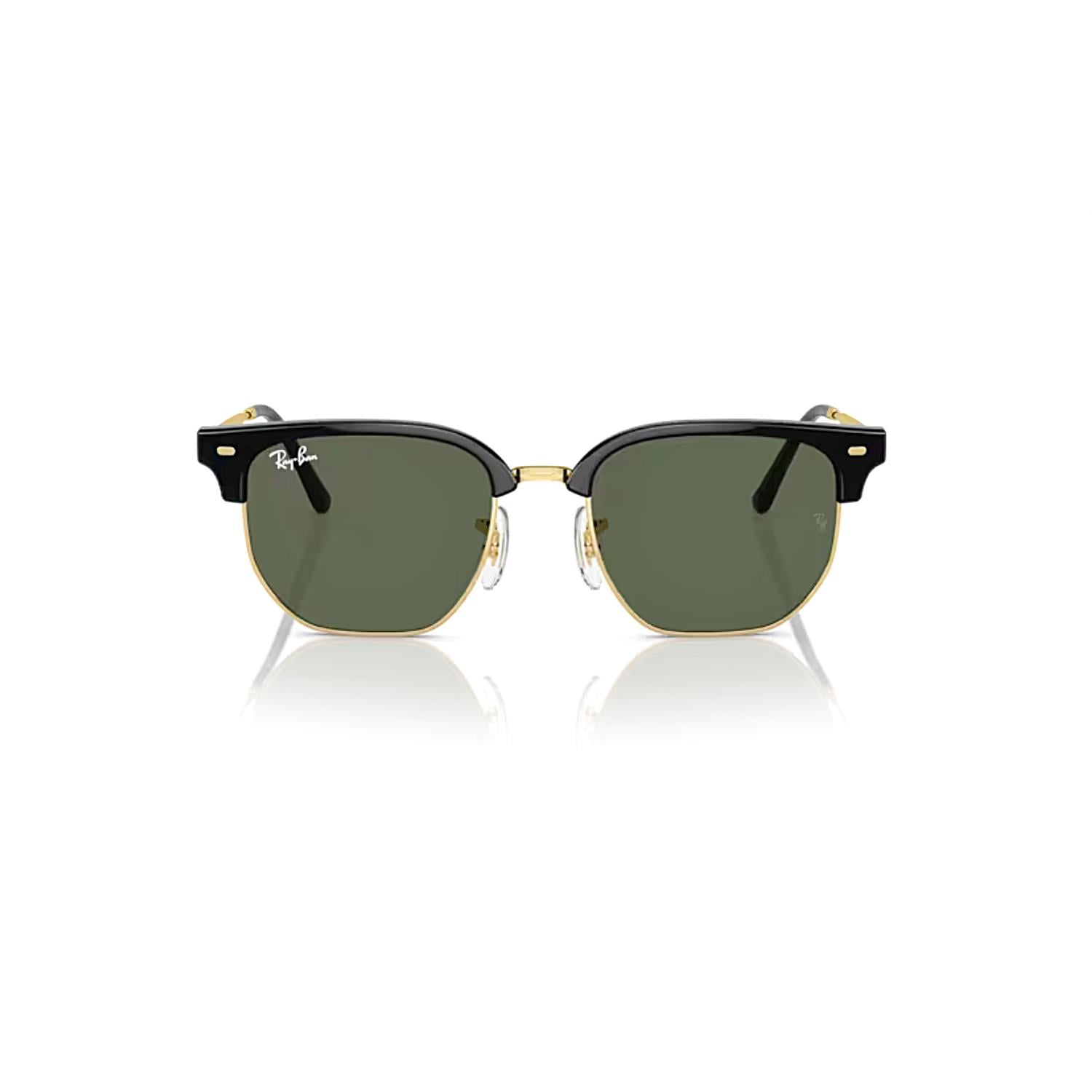 Ray-Ban Junior RJ 9116S 10071 47 New Clubmaster Çocuk Geometrik Altın Üzeri Siyah Güneş Gözlüğü