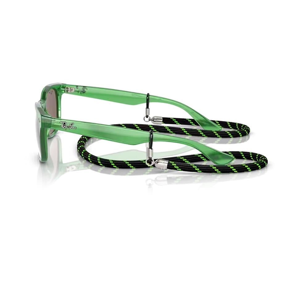 Ray-Ban Junior RJ 9052S 71465A 47 Çocuk Aynalı Yeşil Kemik Güneş Gözlüğü