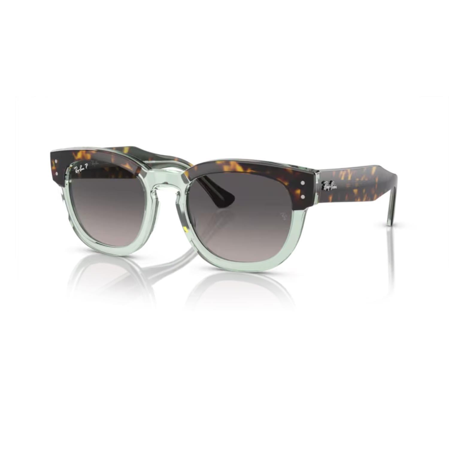 Ray Ban RB 0298S 1376M3 Mega hawkeye 8 53 Polarize Unisex Kare Çok Renkli Kemik Güneş Gözlüğü