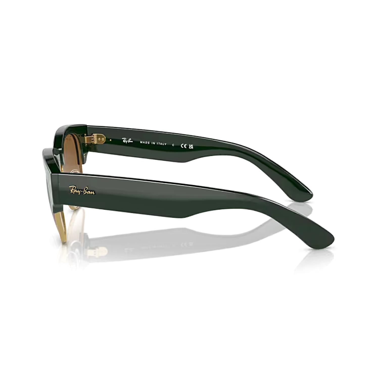 Ray Ban RB 0316S 136851 50 Mega Clubmaster Unisex Kare Yeşil Kemik Güneş Gözlüğü