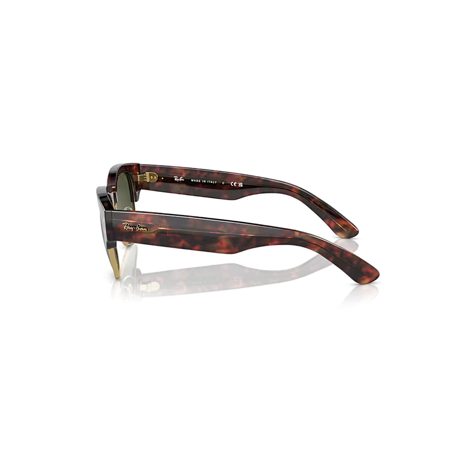 Ray-Ban RB 0316S 99031 50 Mega Clubmaster Unisex Kare Kırçıllı Kahverengi Güneş Gözlüğü