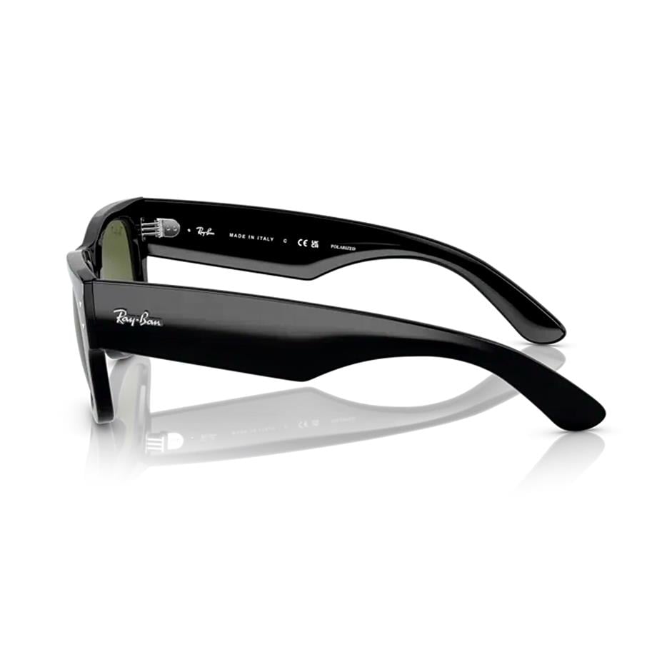 Ray-Ban RB 0840S 90158 51 Mega Wayfarer Polarize Unisex Siyah Kemik Güneş Gözlüğü